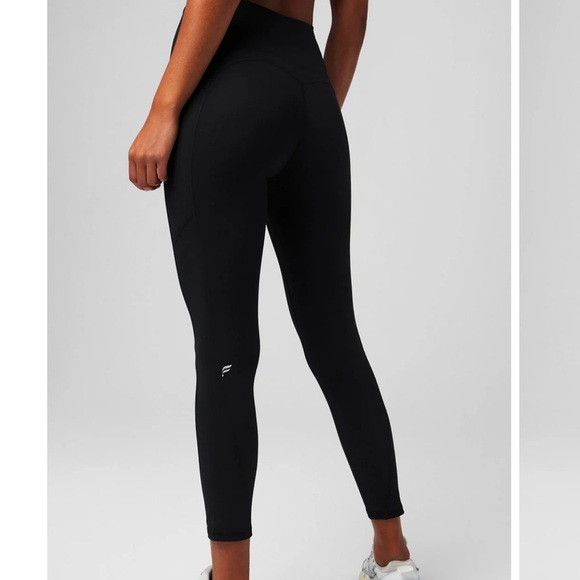 FABLETICS Oasis PureLuxe High-Waisted Legging 7/8 Black S Small $50 EUC - Picture 2 of 12